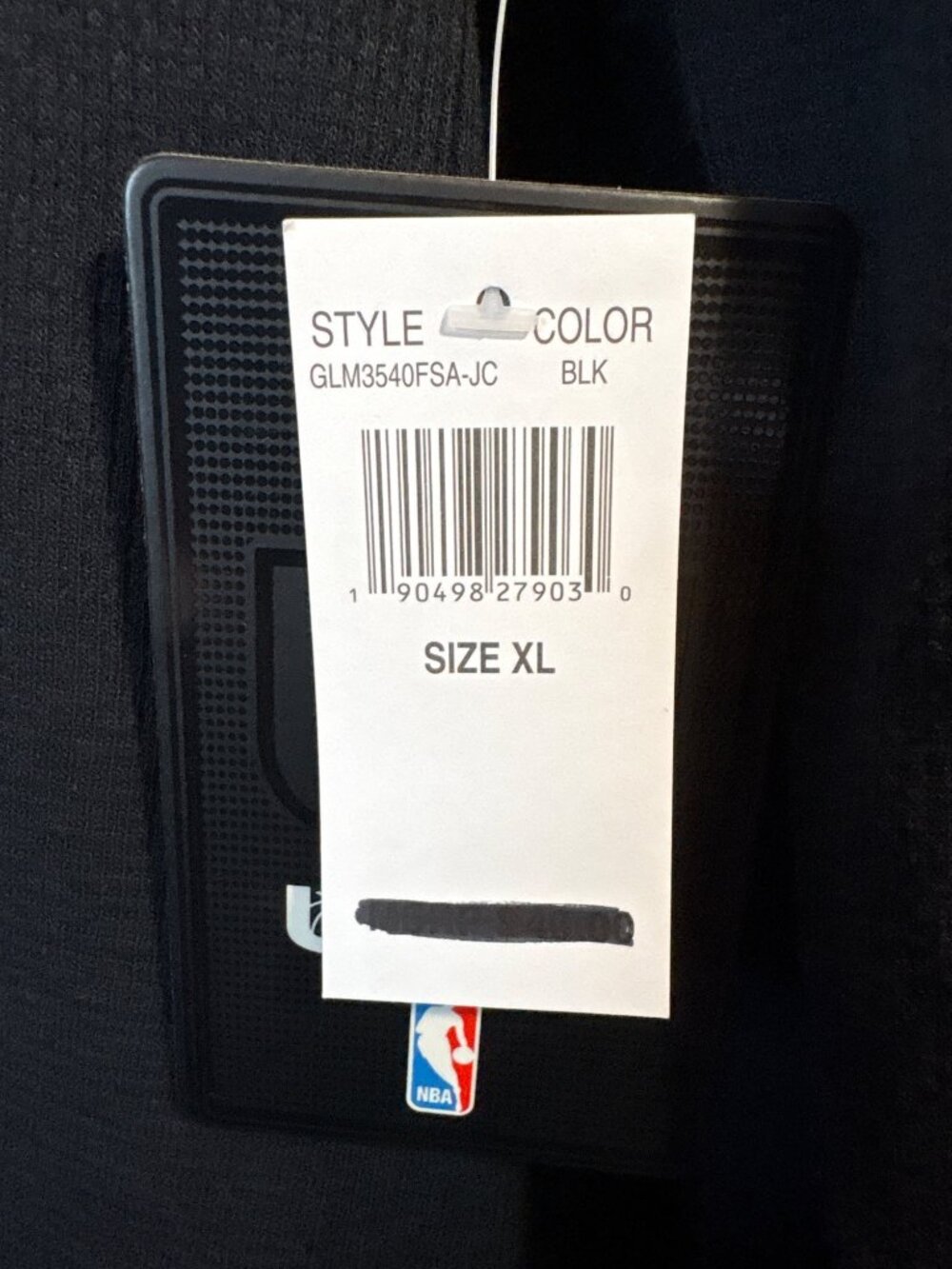 NBA San Antonio Spurs Long-Sleeve Shirt Black XL Basketball Spurs Basketball - Picture 7 of 12